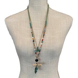 BOHO ARTISAN Tribal Flair Necklace